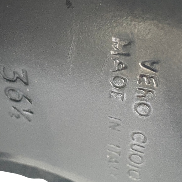 Alberto Zago Milano Y2K Square Toe Snake Trim Suede Boots – IT 36.5 / US 6–6.5 - Picture 11 of 12